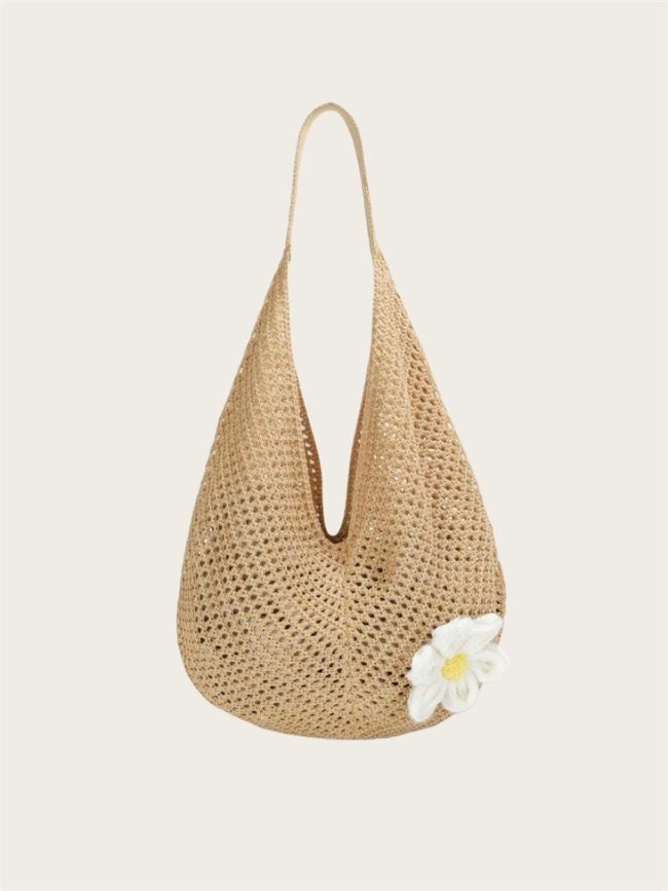 Daisy Rattan Shoulder Bag