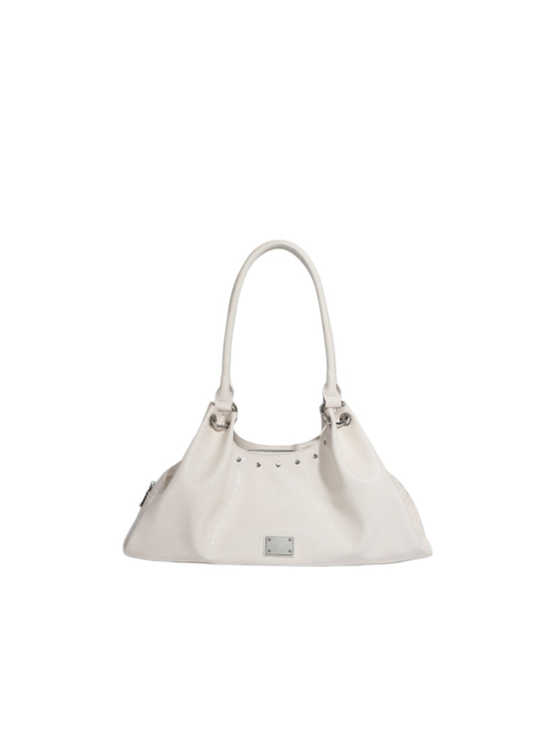 Soft Gloss Hobo Shoulder Bag