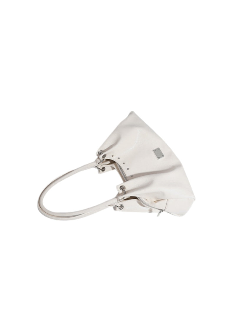 Soft Gloss Hobo Shoulder Bag