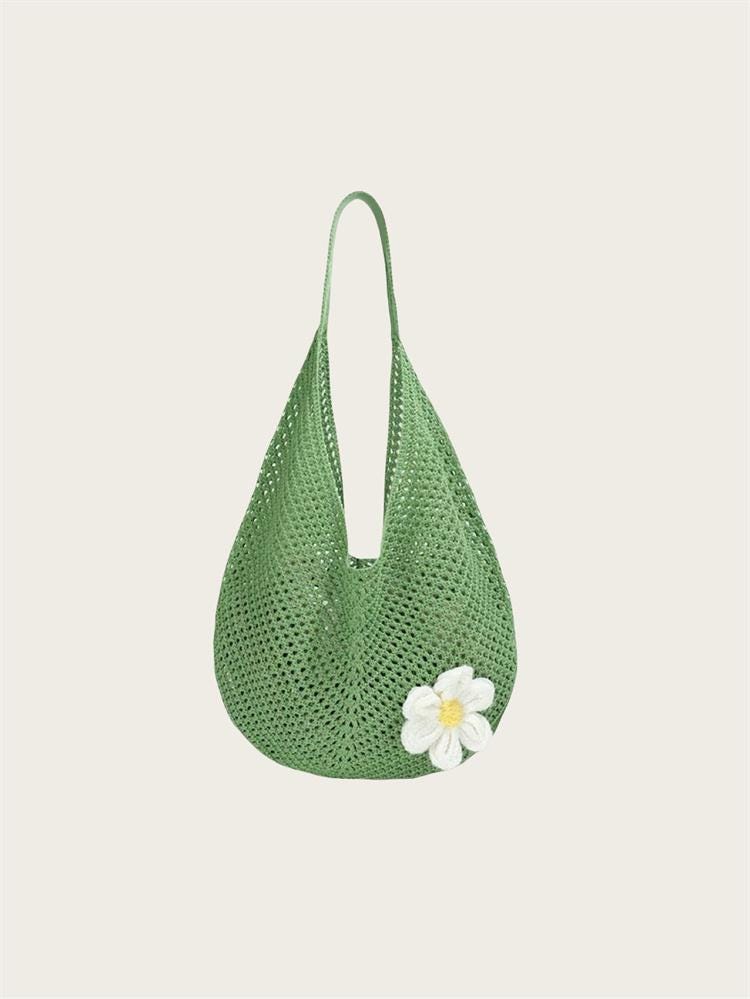 Daisy Rattan Shoulder Bag