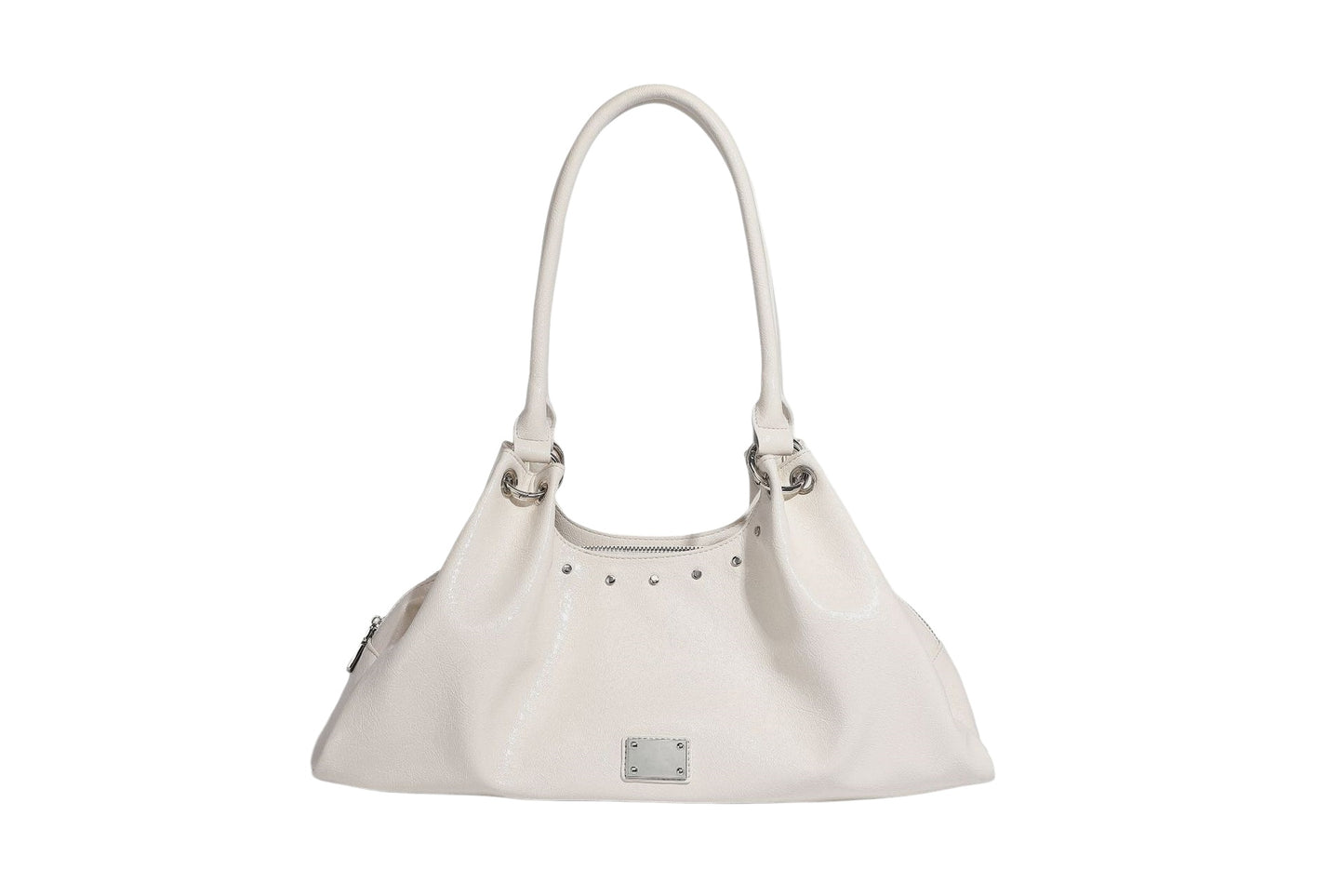 Soft Gloss Hobo Shoulder Bag