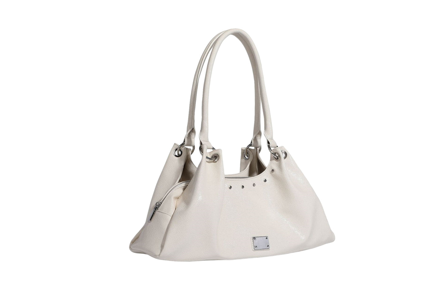 Soft Gloss Hobo Shoulder Bag