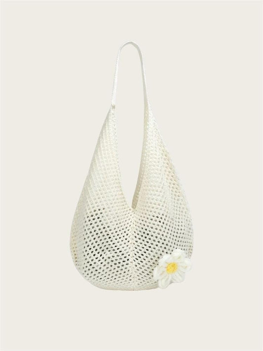 Daisy Rattan Shoulder Bag