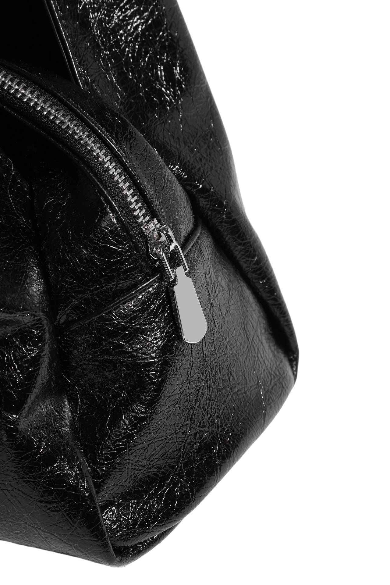 Soft Gloss Hobo Shoulder Bag