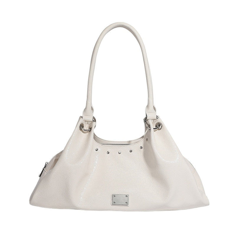Soft Gloss Hobo Shoulder Bag