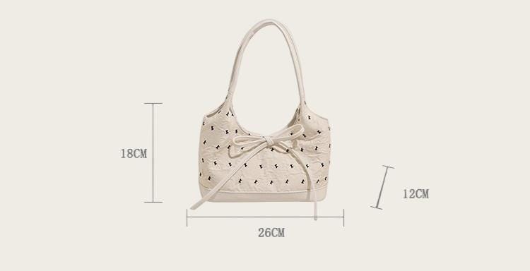 Ribbon Bucket Tote Bag