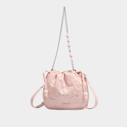 Mini Bucket Lucky Pouch Chain Shoulder Bag