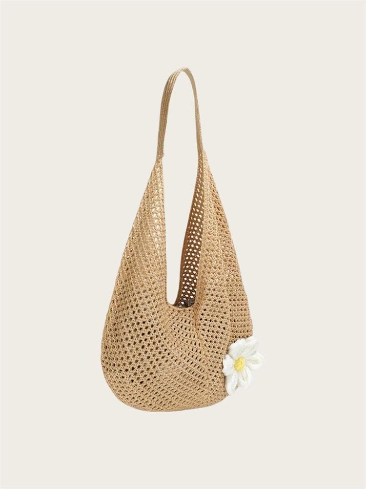 Daisy Rattan Shoulder Bag