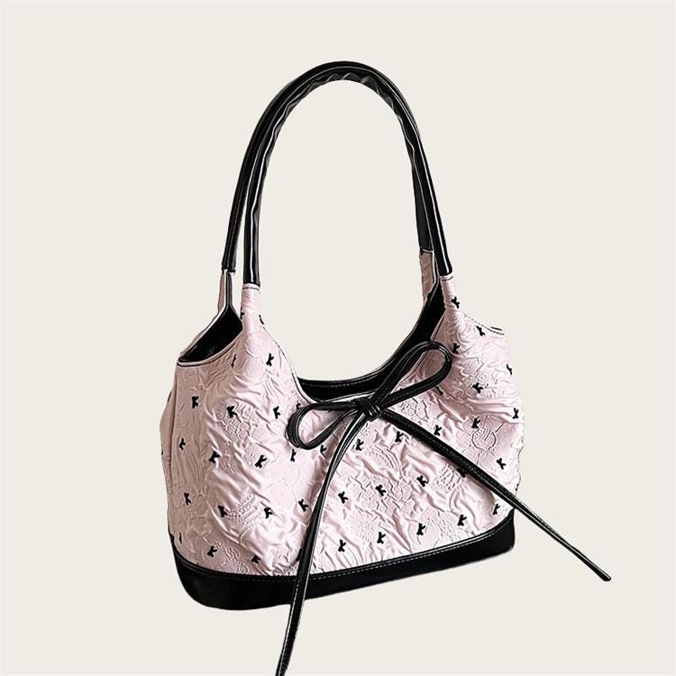Ribbon Bucket Tote Bag
