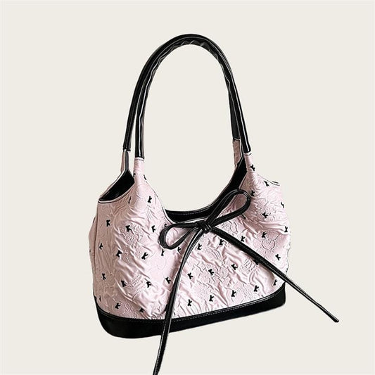 Ribbon Bucket Tote Bag