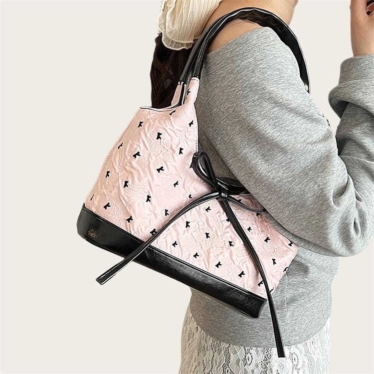 Ribbon Bucket Tote Bag